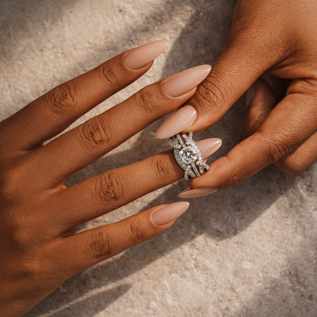 S925 Moissanite 2Ct Cushion Cut Enhancer Bridal Ring Set Vintage Stackable Rings For Anniversary Ring Gift
