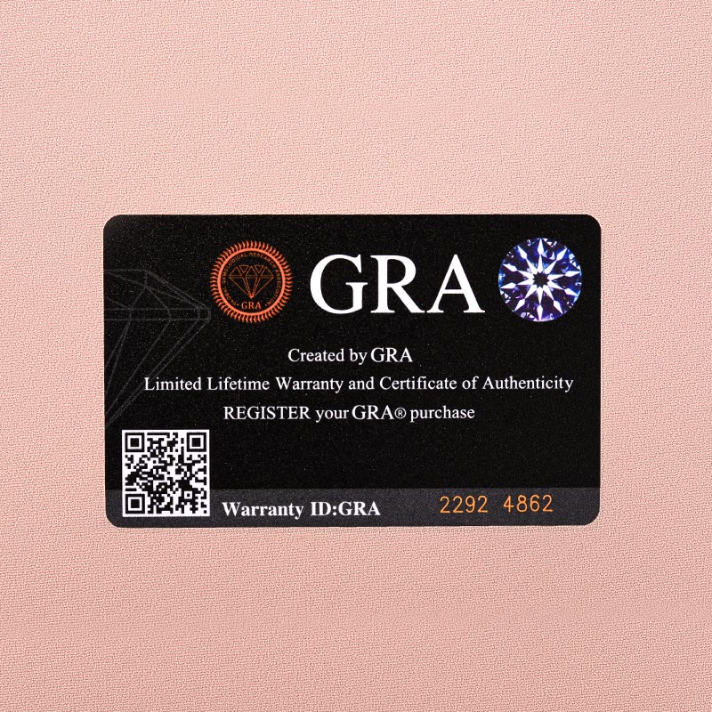 Gelovely Moissanite 0.6 Ct White Gold Round Cut Eternity Wedding Band