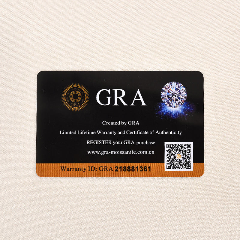 Gelovely Moissanite 2.0 Ct ~ 4.0 Ct Round Cut 6 Prong Engagement Ring For Women