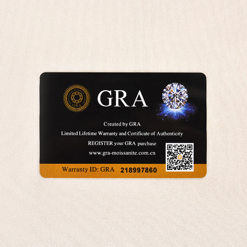 Moissanite 2.0 Ct ～4.0 Ct Round Cut 6 Prong Promise Rings For Women