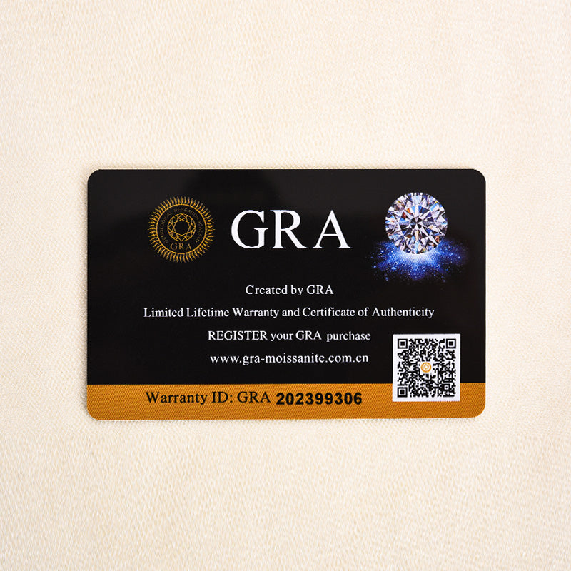 Gelovely Moissanite 2.0 Ct Diamond White Gold 4 Prong Cushion Stud Earrings