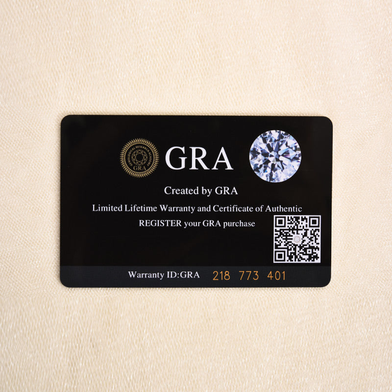 Gelovely Moissanite 2.0 Ct ~4.0Ct Round Cut Yellow Gold Promise Ring