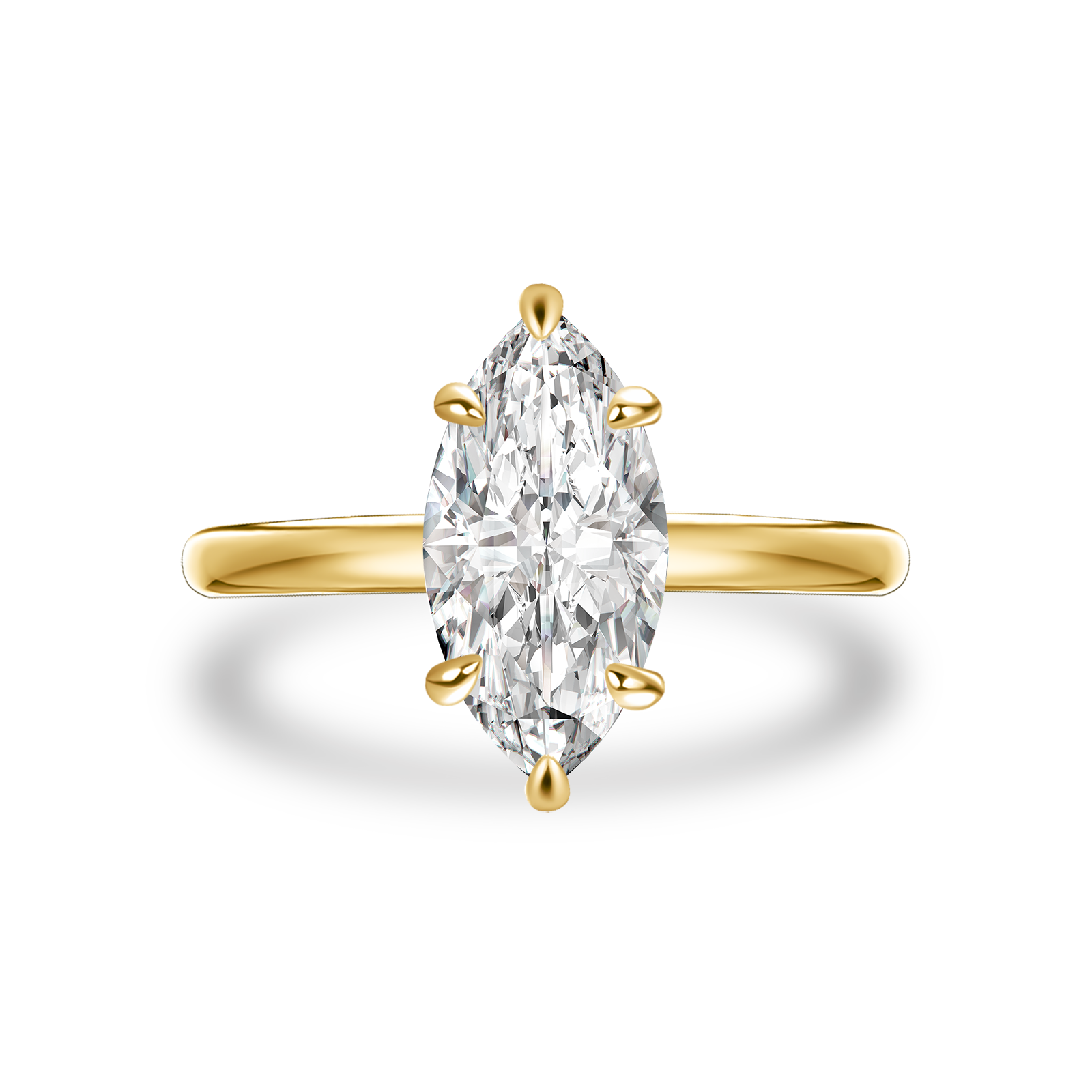 Moissanite 2.0Ct Secret Halo Marquise Cut Engagement Ring Travel Ring In Sterling Silver